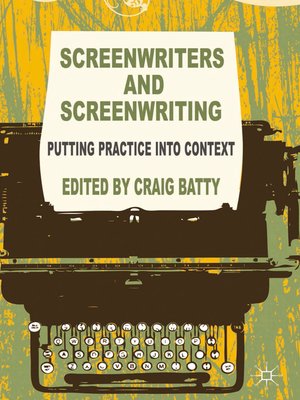 cover image of Screenwriters and Screenwriting